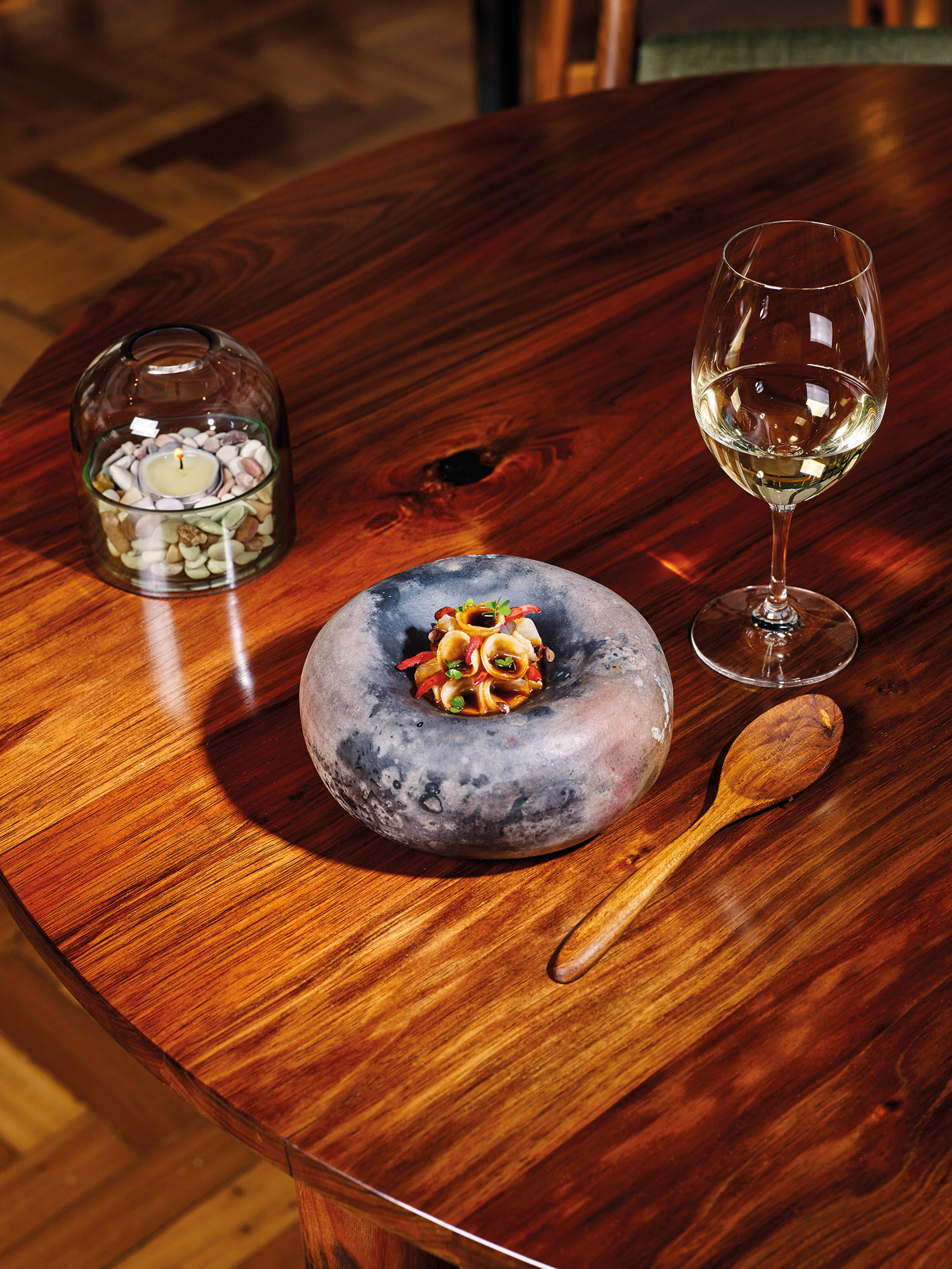 Kohlrabi, dorrigo, quandong & lemon myrtle