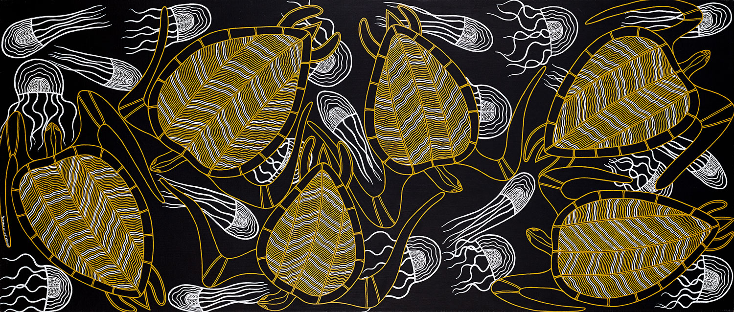 Billy Doolan: Patterns of Life - Leatherback Turtles and Jellyfish, 2005