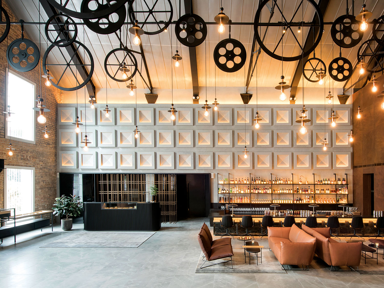 The Warehouse Hotel Lobby and Bar