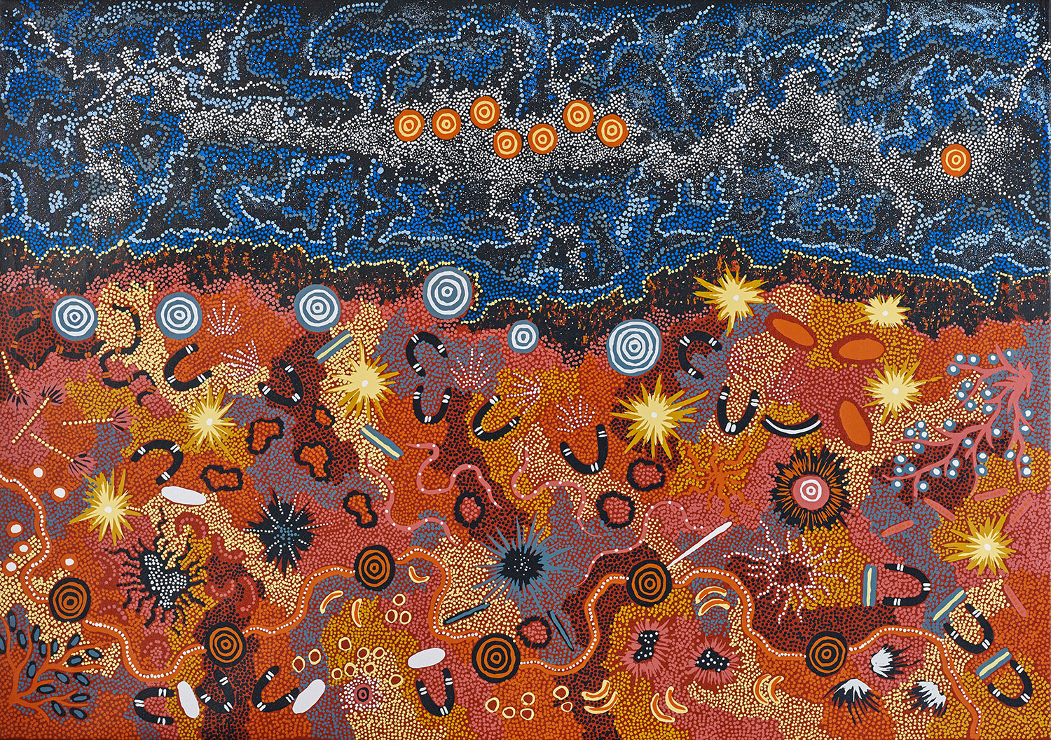 Gabriella Possum Nungurrayi Seven Sisters/Grandmoth