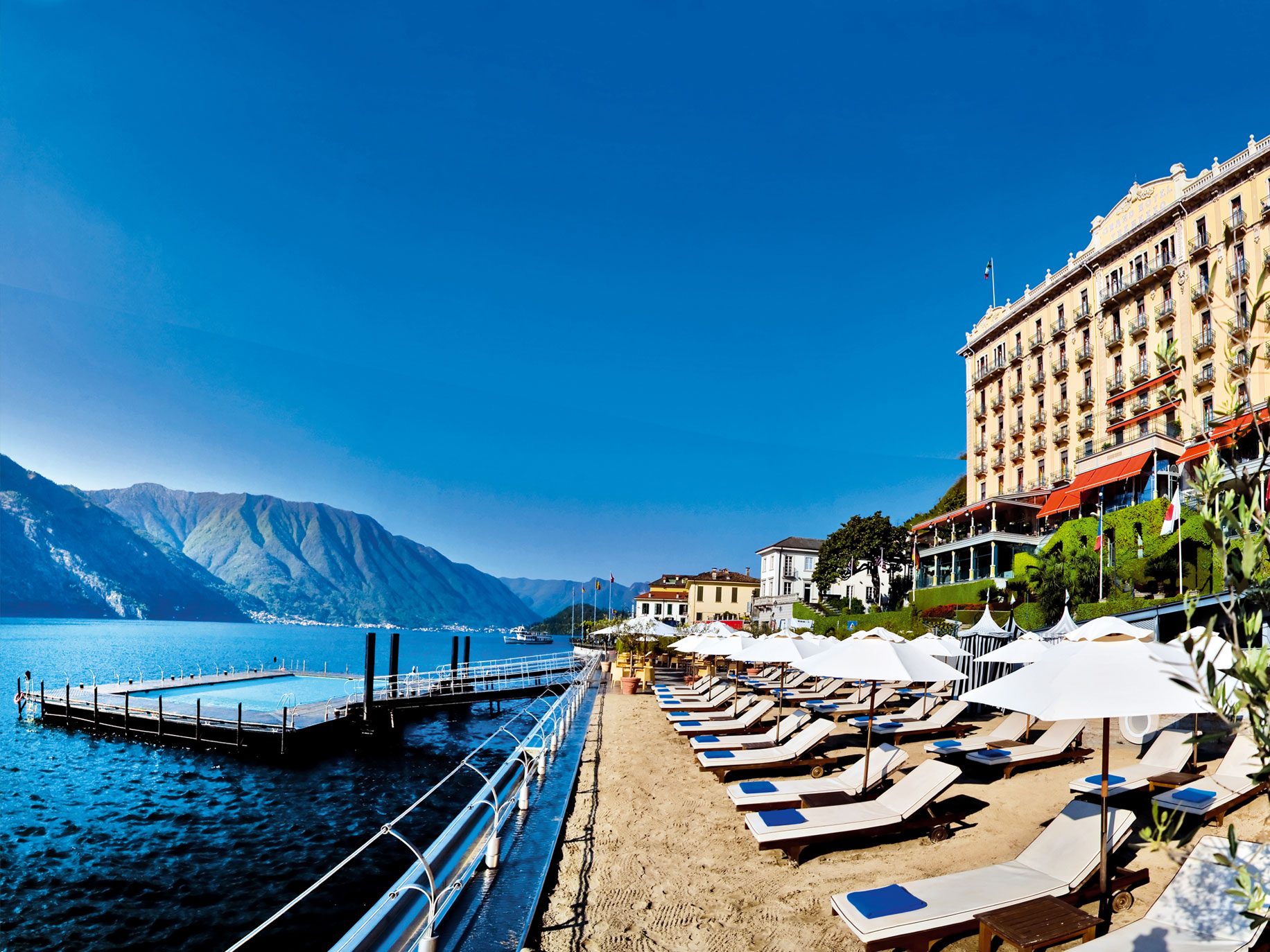 Lake Como Grand HotelTremezzo Beach