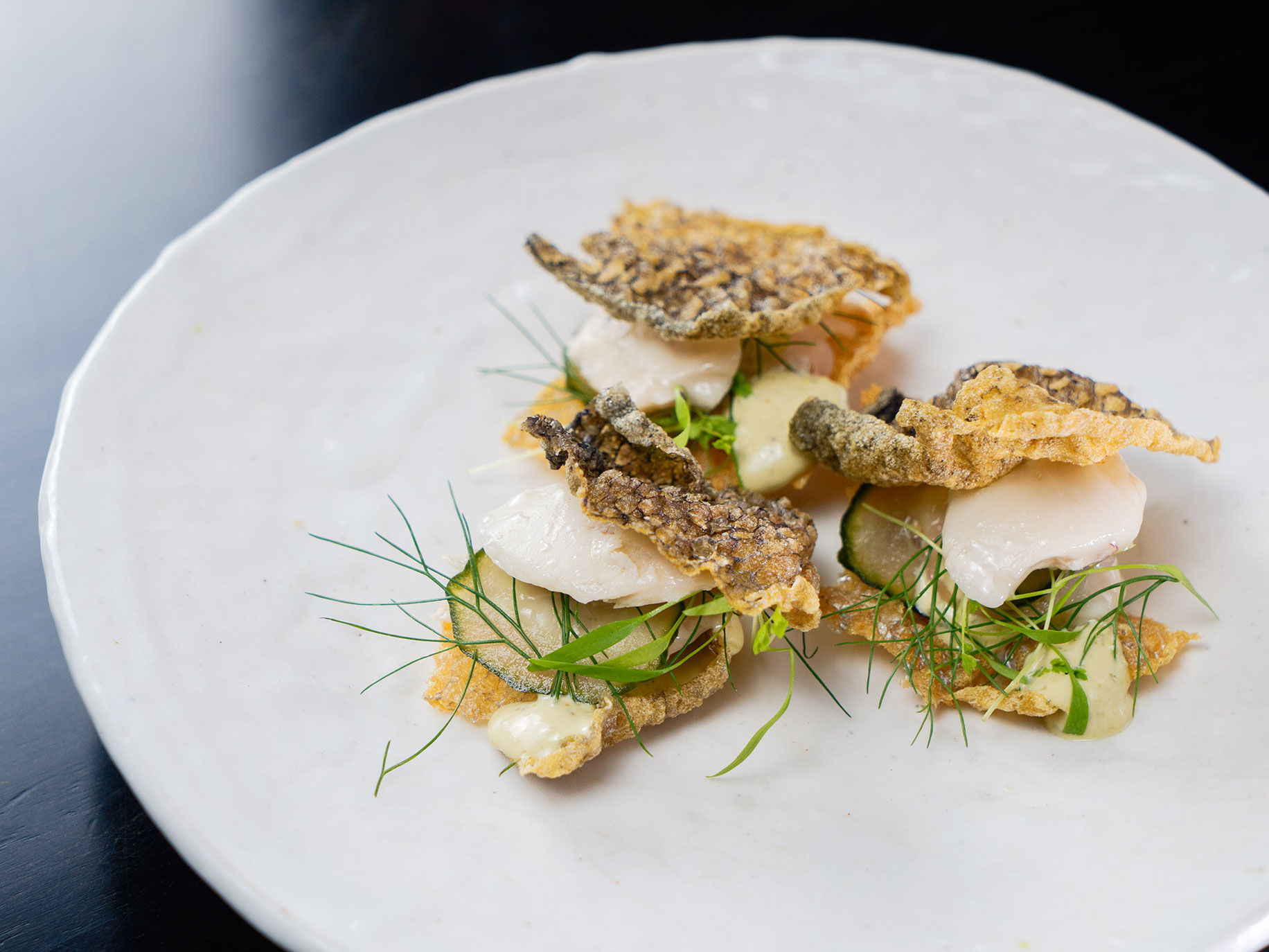 Salmon Skin Sandwich