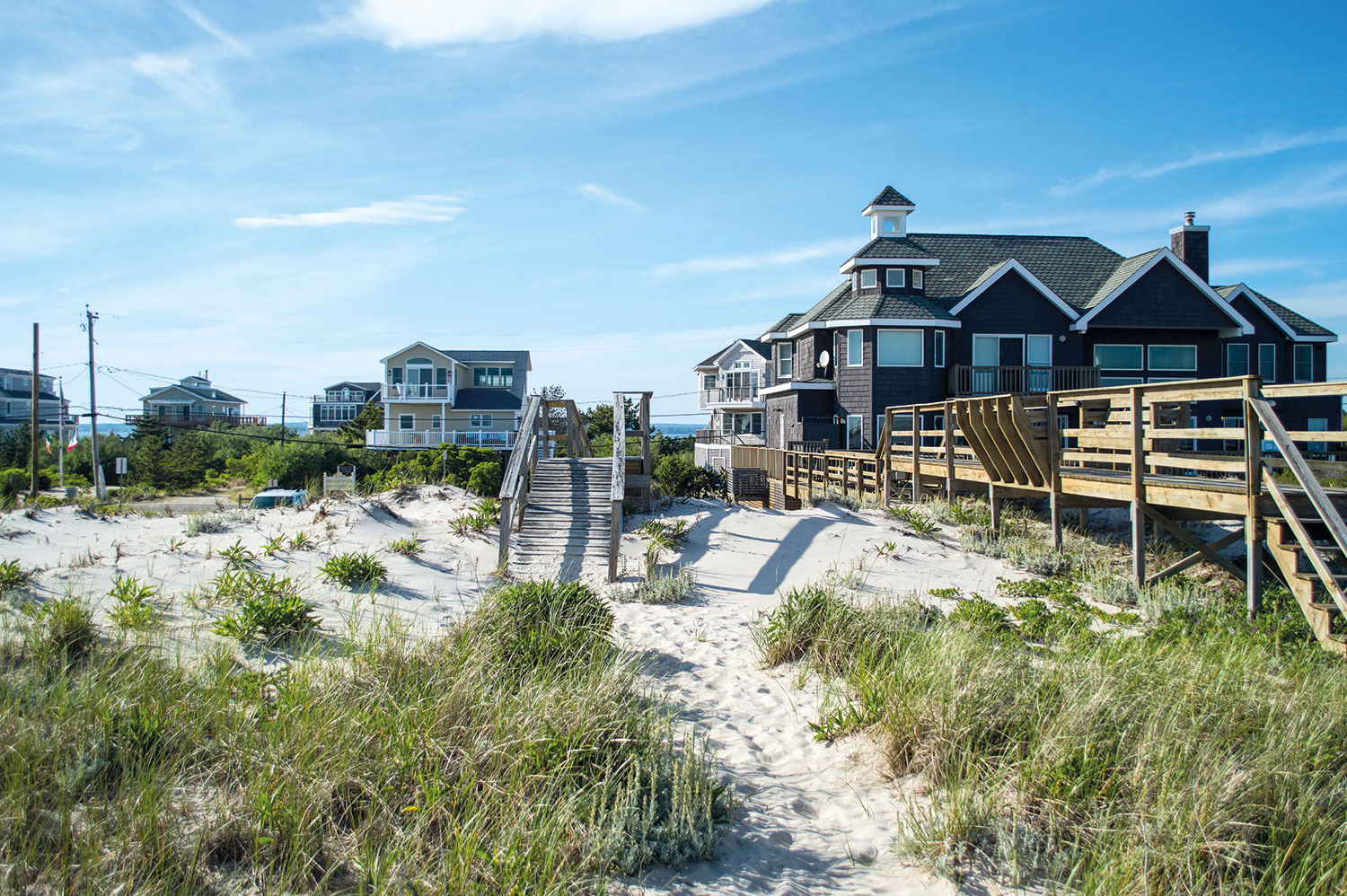 East Hamptons Beach, home to bay Kitchen & Bar