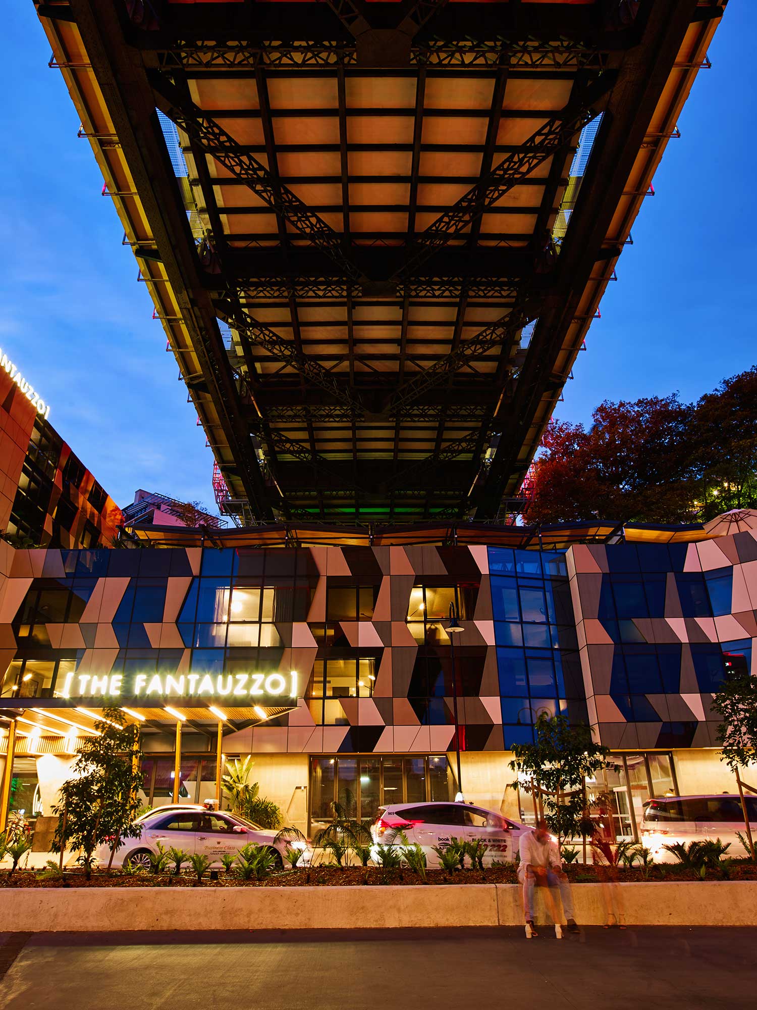 The Fantauzzo is located directly under the Story Bridge