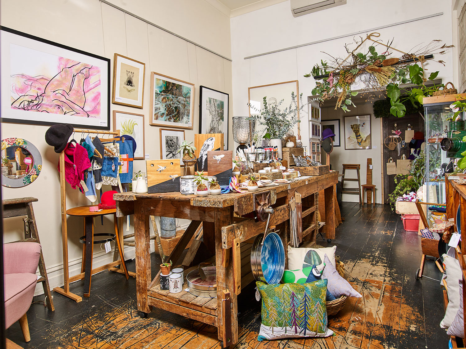 Explore the range of fine art and handmade craft products at Arcadia Gallery