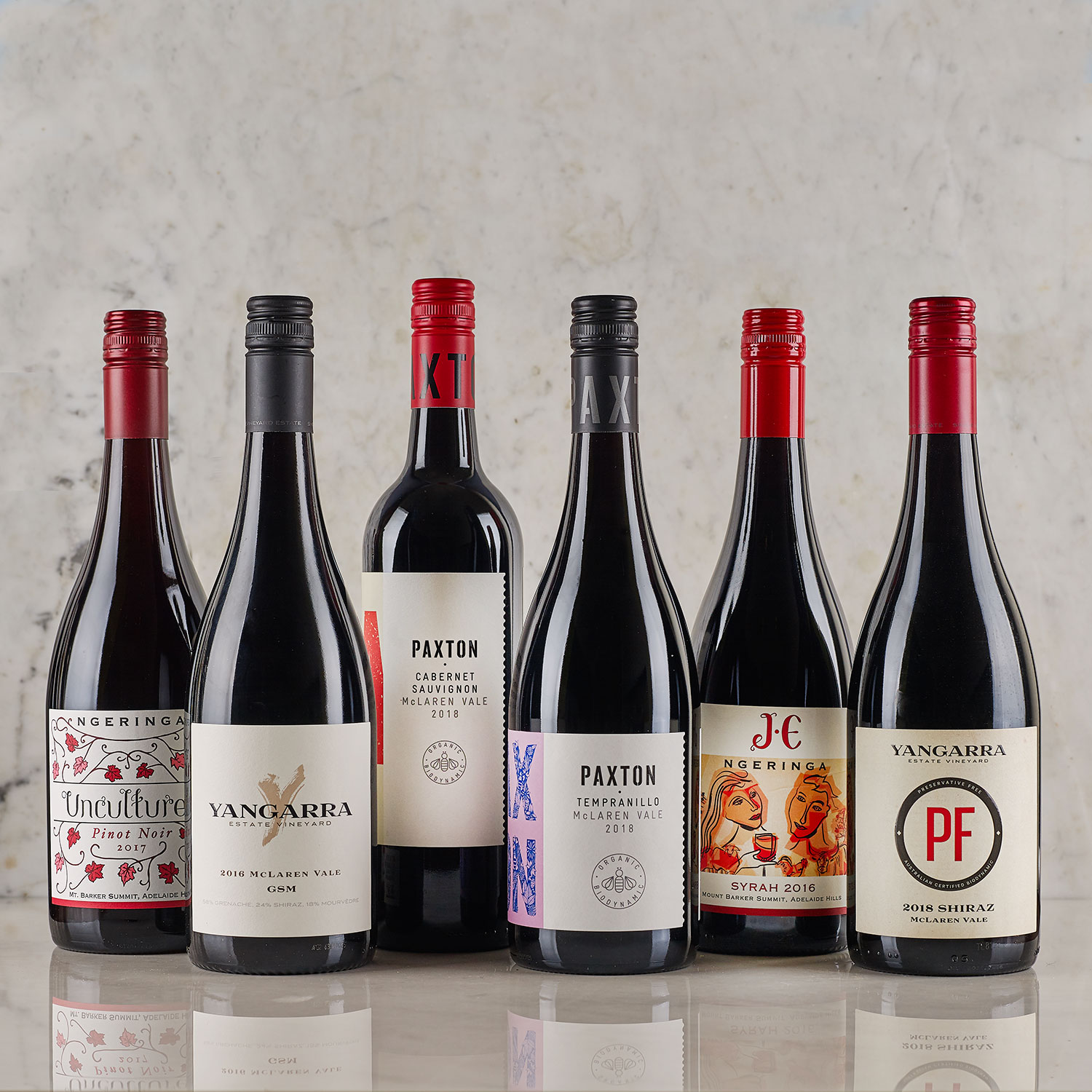 Epic Wines Online's Ultimate Reds pack, featuring certified organic and biodynamic wines