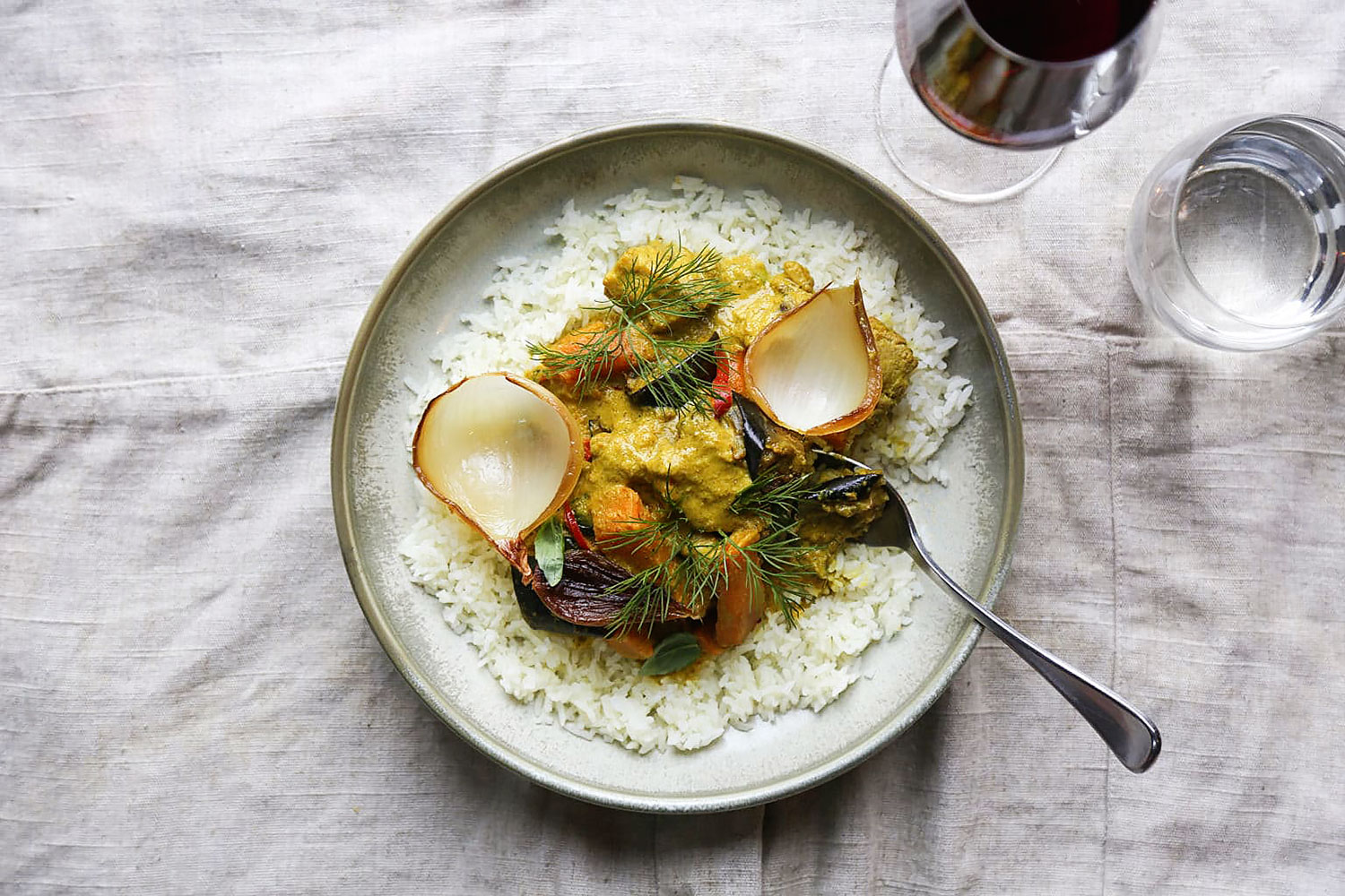 Frying Pan Inn, Falls Creek: Sunshine Thai Yellow Chicken Curry