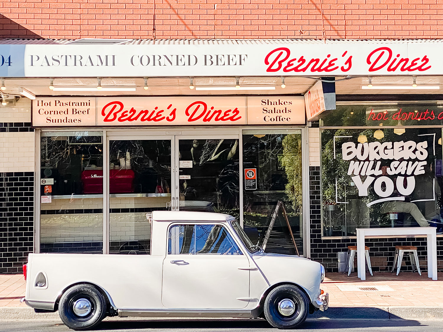 Benie's Diner - this American style diner is a multi-generational icon