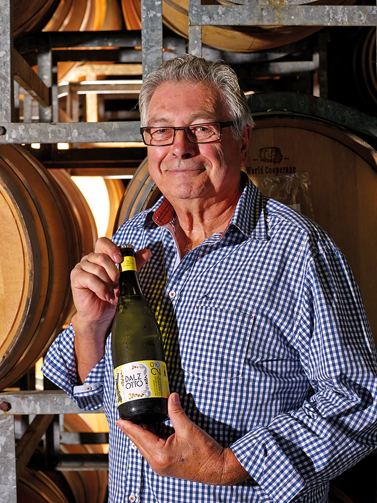 Otto Dal Zotto, the first to cultivate Prosecco grapes and produce Prosecco wine in Australia